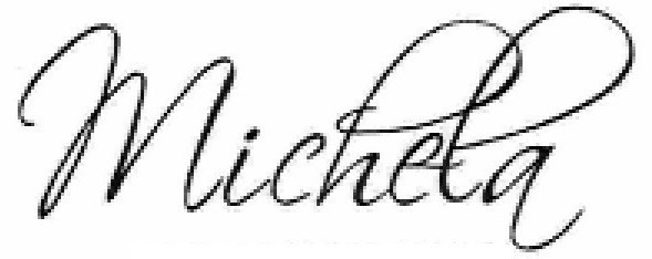 scritta Michela Font sample to identify the typeface on WhatFontIs