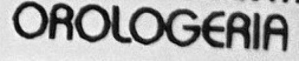 font scritta OROLOGERIA Font sample to identify the typeface on WhatFontIs