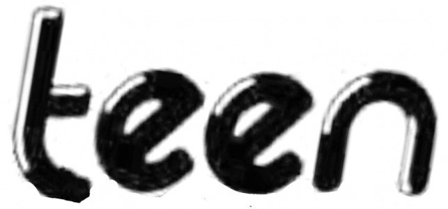 Teen font