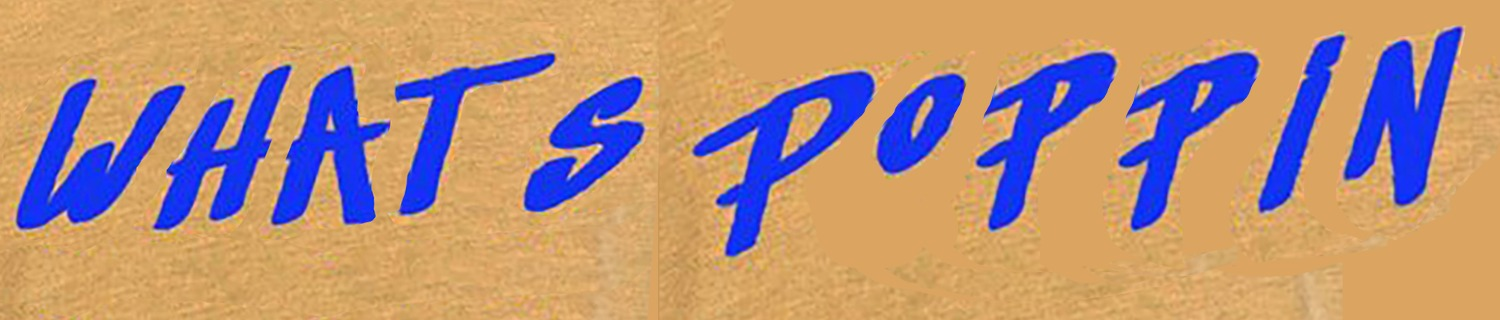 What's Poppin' Font Font sample to identify the typeface on WhatFontIs