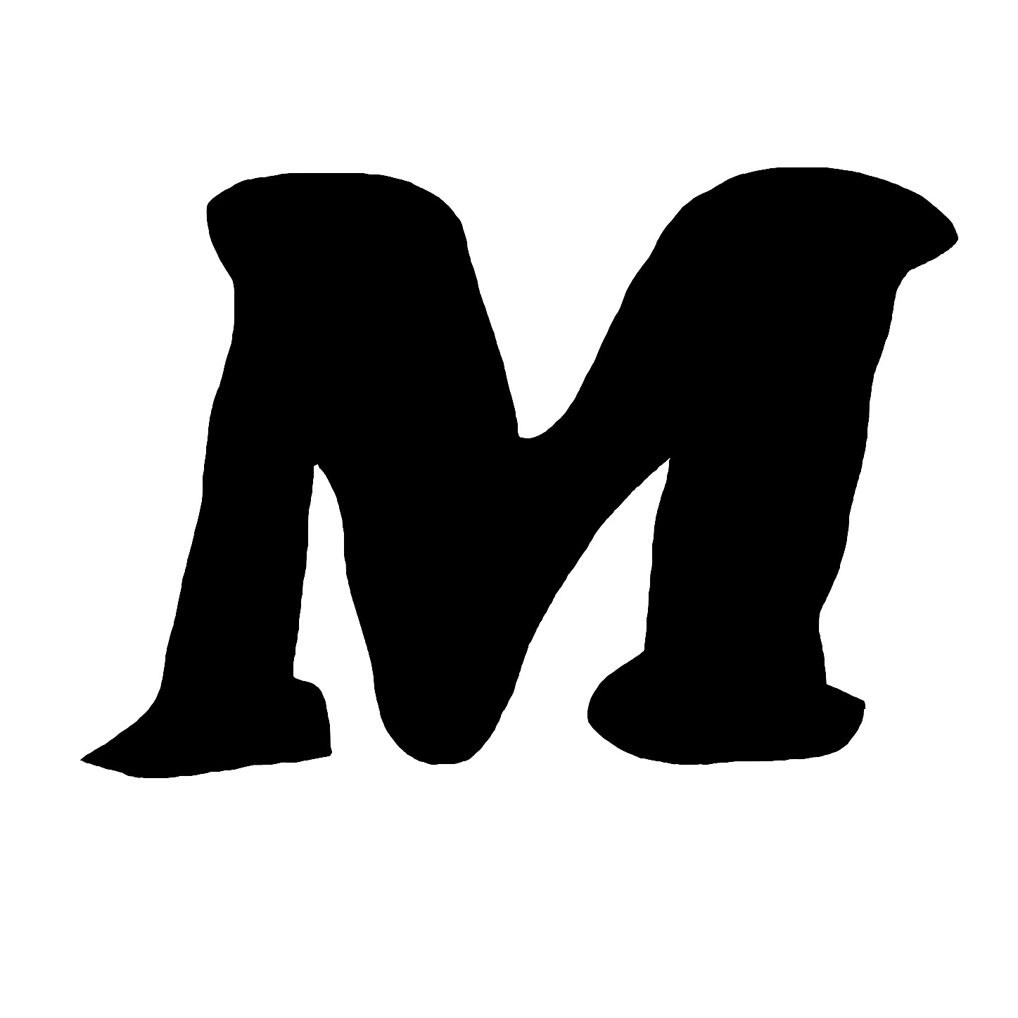what font is this capital M Font sample to identify the typeface on WhatFontIs
