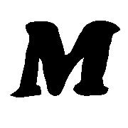 what font is this capital M Font sample uploaded by vbenson to identify the typeface on WhatFontIs