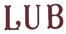LUB Font sample to identify the typeface on WhatFontIs
