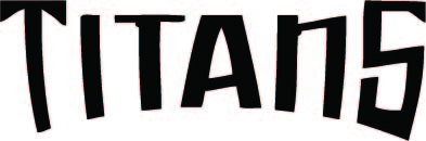 Titans Logo Font Font sample to identify the typeface on WhatFontIs