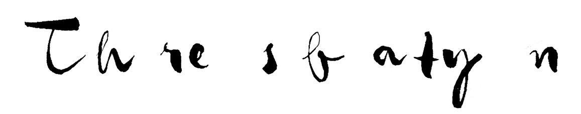 Handwritten font  Font sample to identify the typeface on WhatFontIs