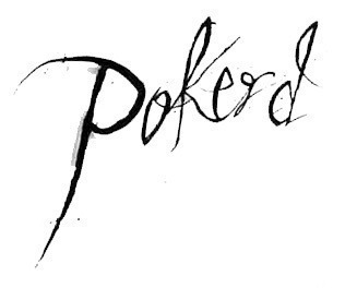 Pokerd Font sample to identify the typeface on WhatFontIs