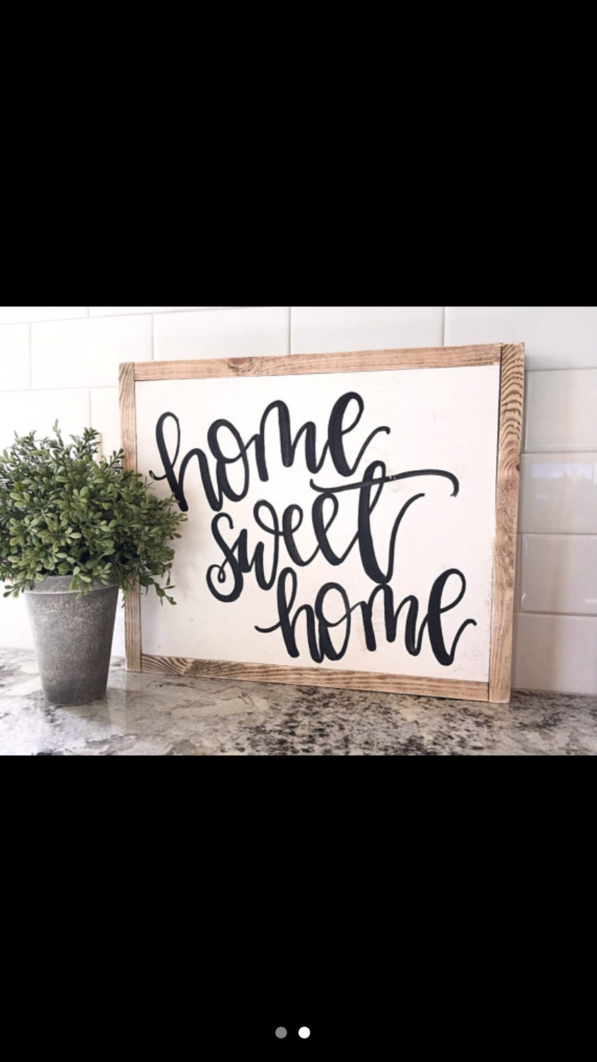 Looking for this home sweet home font