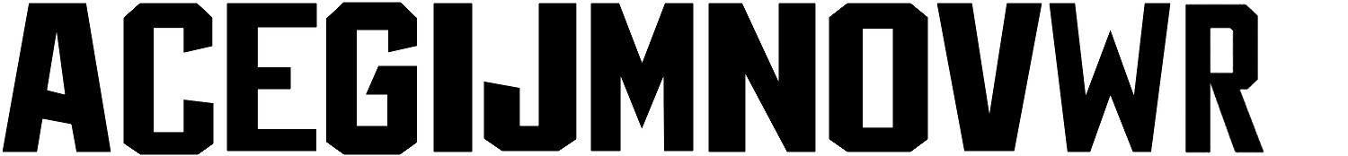 American Ninja Warrior 2015 logo font
