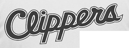 NBA Los Angeles Clippers font