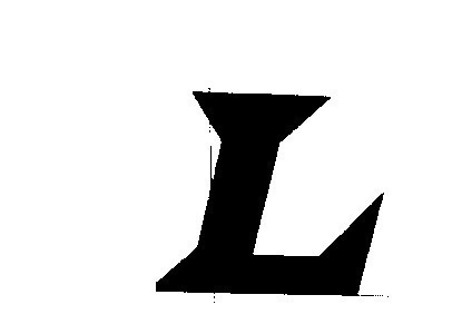 L Letter Font sample to identify the typeface on WhatFontIs