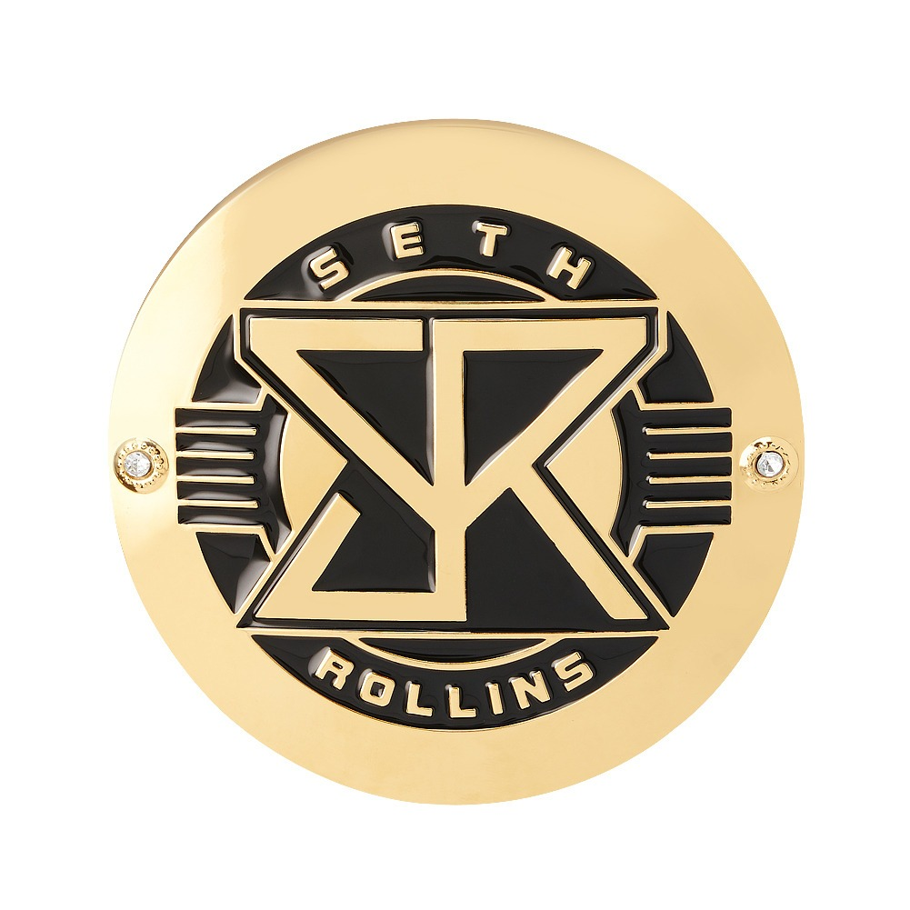 What is both of the fonts? (The SR in the middle and the S  E  T  H and R  O  L  L  I  N  S) Font sample to identify the typeface on WhatFontIs