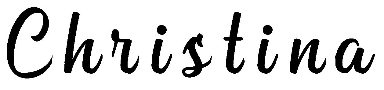Christina Font sample to identify the typeface on WhatFontIs