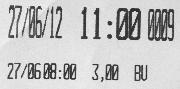 PARKING TICKET Font sample uploaded by fabiocer to identify the typeface on WhatFontIs