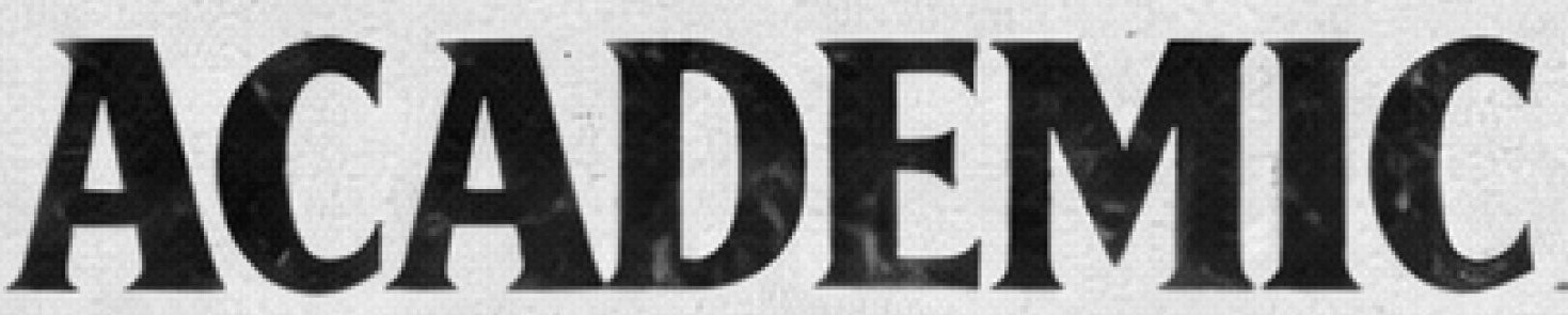 ACADEMIC Font sample to identify the typeface on WhatFontIs