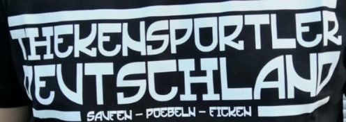 Thekensportler deutschland Font sample to identify the typeface on WhatFontIs