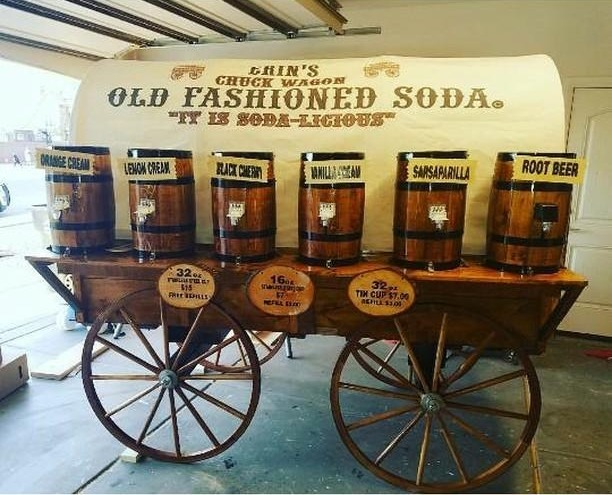 looking for the 'OLD FASHIONED SODA font