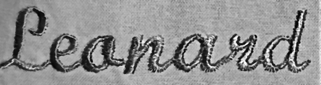 Embroidery Font