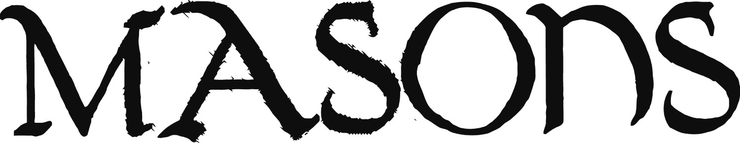 Masons Font sample to identify the typeface on WhatFontIs