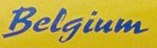 Belgium Font sample to identify the typeface on WhatFontIs
