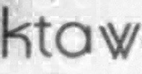 ktaw Font sample to identify the typeface on WhatFontIs