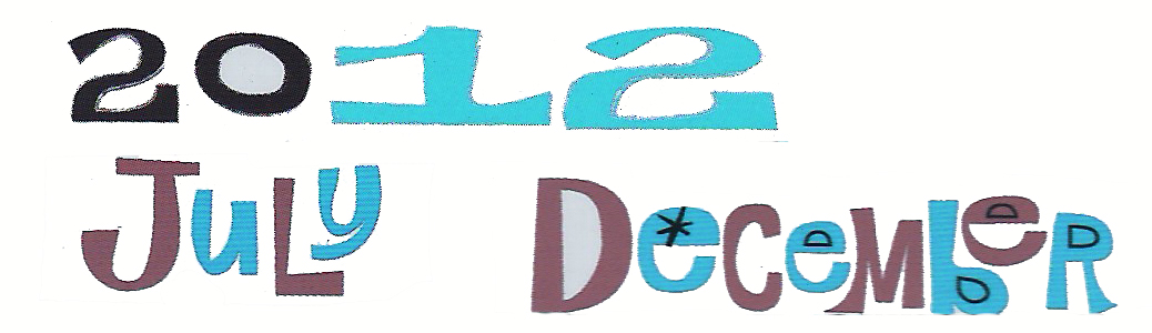 2012 July December Font sample to identify the typeface on WhatFontIs