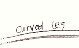 curved leg
