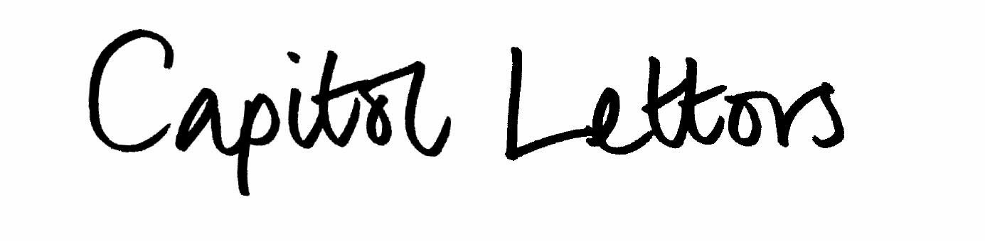 Hand Written Font sample to identify the typeface on WhatFontIs