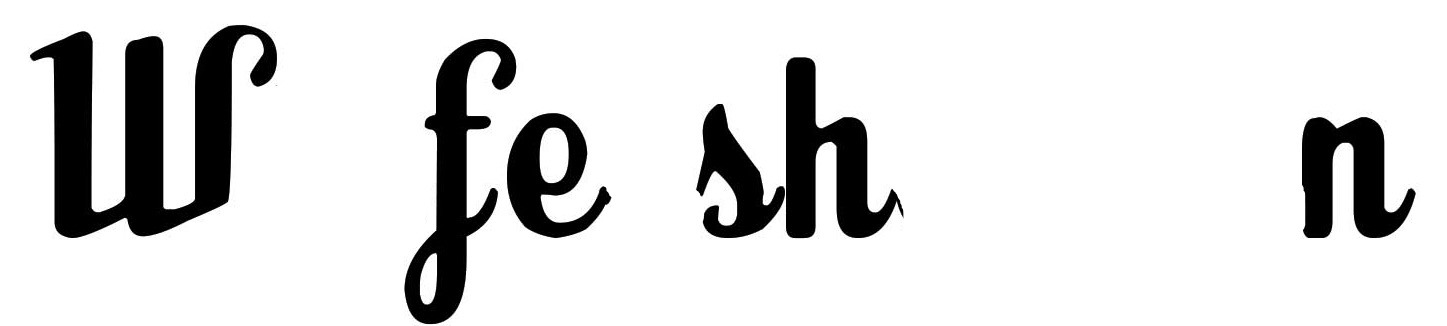 wfe Font sample to identify the typeface on WhatFontIs