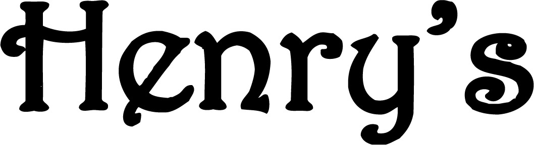 Henry's logo font