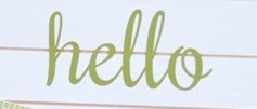 looking for this 'hello' font please!