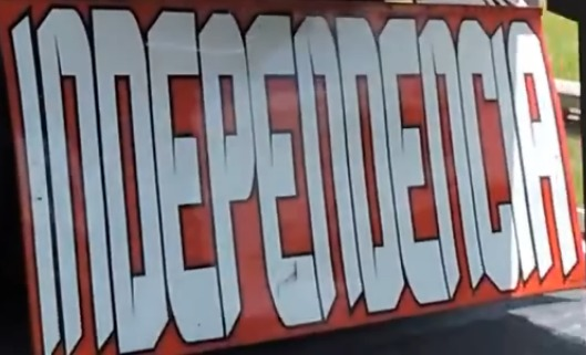 INDEPENDENCIA Font sample to identify the typeface on WhatFontIs