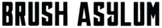 Brush Asylum Font Font sample to identify the typeface on WhatFontIs
