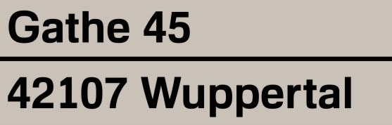 Gatge Font sample to identify the typeface on WhatFontIs