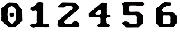 Old OCR time stamp Font sample uploaded by reiti to identify the typeface on WhatFontIs