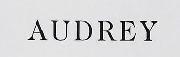 AUDREY Font sample uploaded by ttonaa to identify the typeface on WhatFontIs