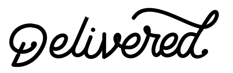 Delivered Font sample to identify the typeface on WhatFontIs