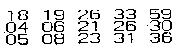 CA Lottery ticket fonts Font sample uploaded by RevZero to identify the typeface on WhatFontIs