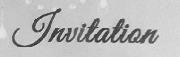 invitation Font sample uploaded by  to identify the typeface on WhatFontIs