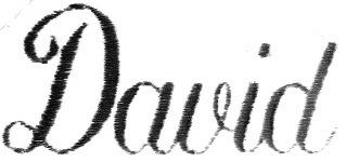 Please help!!! Cannot find this embroidery font! Font sample to identify the typeface on WhatFontIs