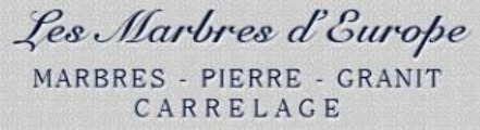 Font name for the top line Les Marbres d  Europe
