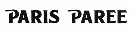 Paris/Paree Font sample to identify the typeface on WhatFontIs