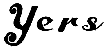 yers Font sample to identify the typeface on WhatFontIs
