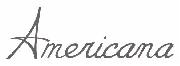 Americana - font name?