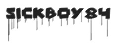 sickboy Font sample to identify the typeface on WhatFontIs