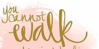 you cannot walk Font sample to identify the typeface on WhatFontIs