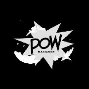 What font is used for the word "POW"?