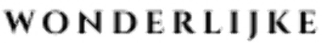 WONDERLIJKE Font sample to identify the typeface on WhatFontIs
