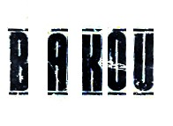 BAKOU Font sample to identify the typeface on WhatFontIs