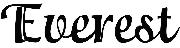 Everest Font sample uploaded by ravib to identify the typeface on WhatFontIs
