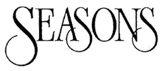 Season's font Font sample to identify the typeface on WhatFontIs